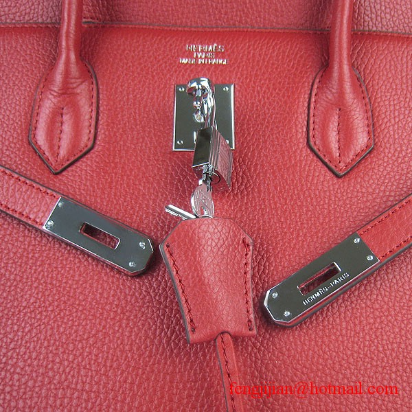 Hermes Birkin 40cm Togo Bag Red 6099 Hermes Birkin 40cm Togo Bag Red 6099